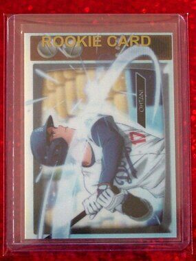 Shohei Ohtani RP Novelty Anime Card